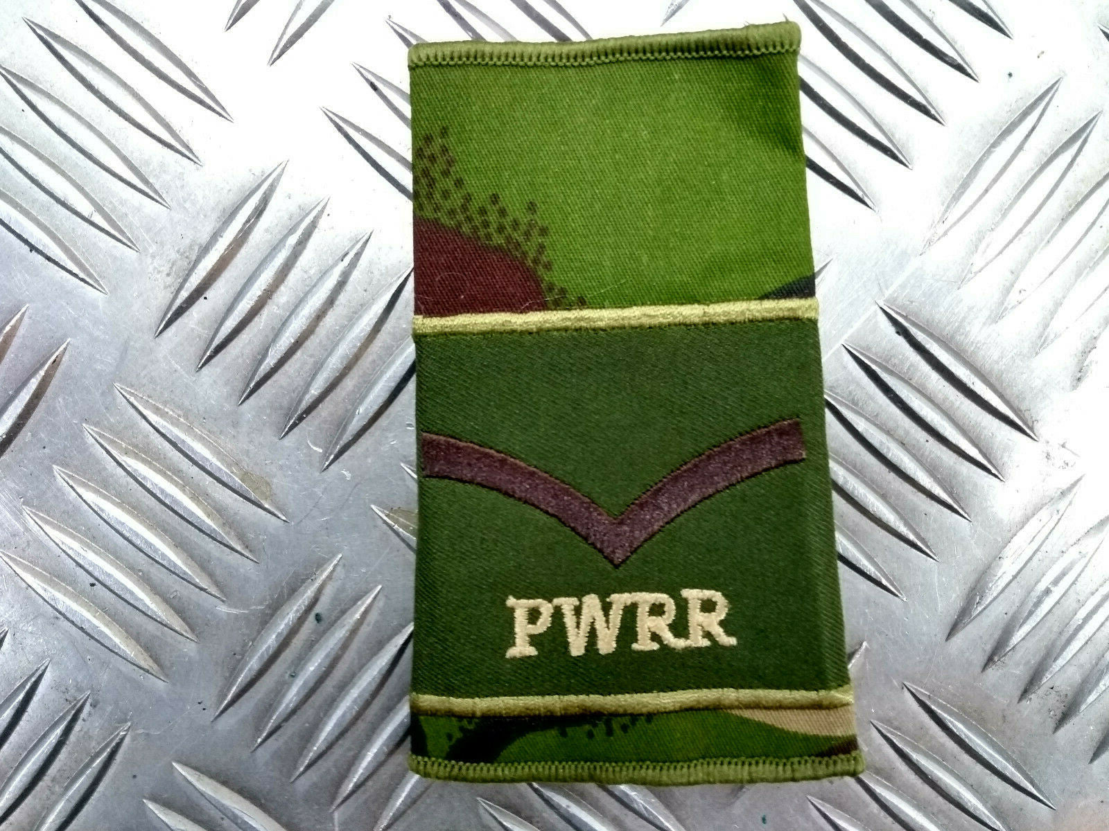 Genuine British Army PWRR Princess of Wales' Royal Regiment Rank Slide Assorted
