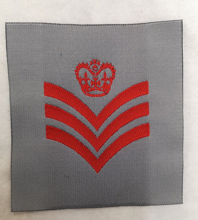 QARANC Queen Alexandra's Royal Army Nursing Corps Rank Patch Staff Sergeant