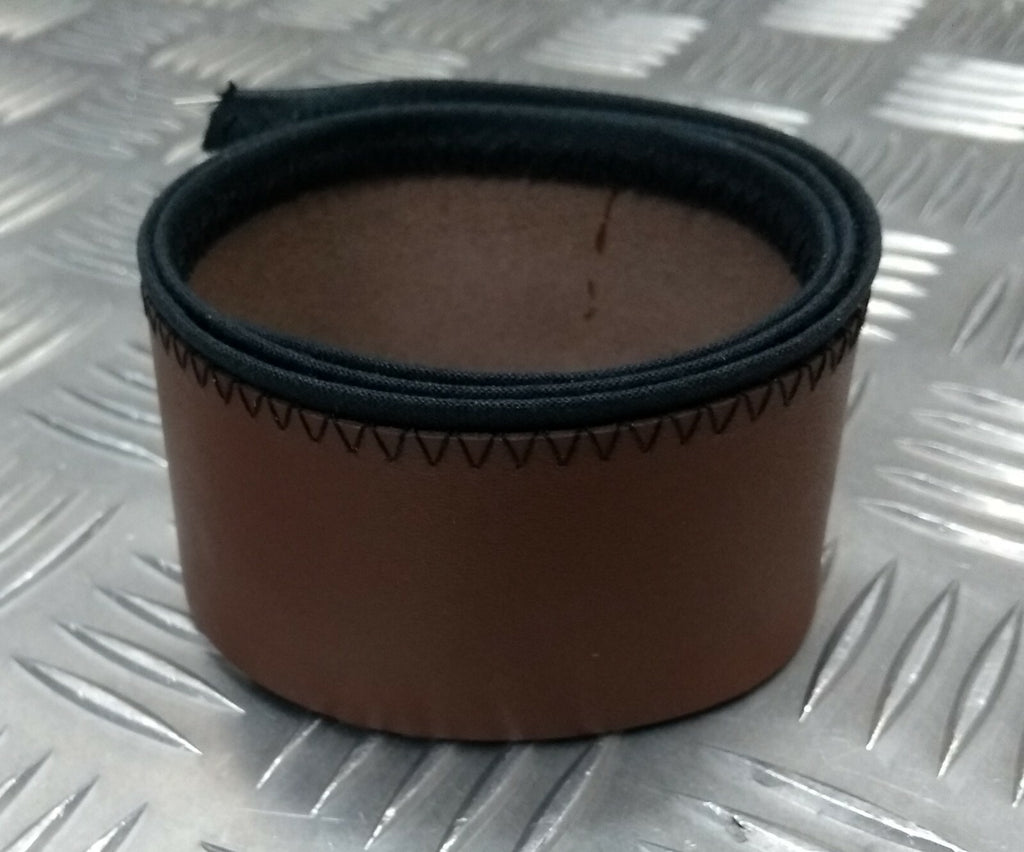Genuine British Replacement Dress Hat 1 3/4 Split Leather Hatband