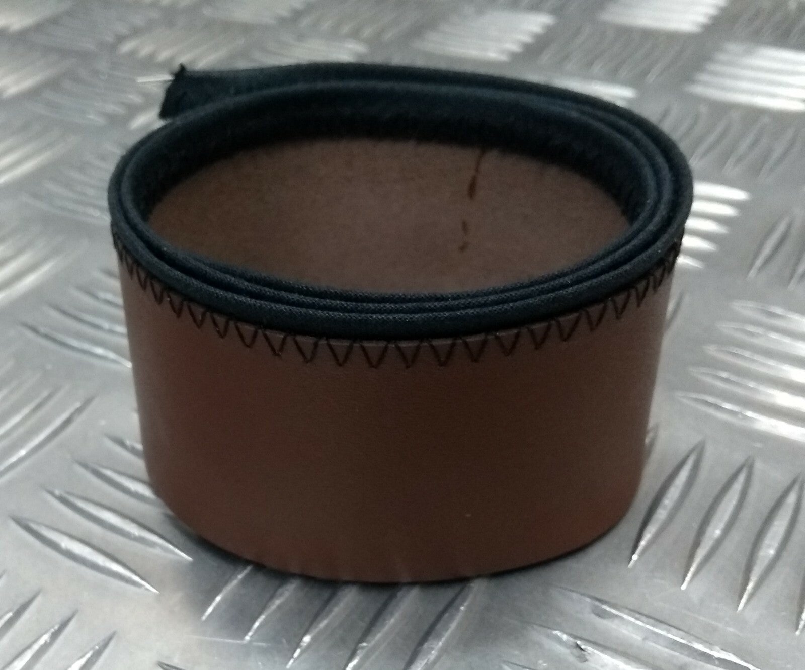Genuine British Replacement Dress Hat 1 3/4 Split Leather Hatband