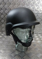 Genuine British Army Cadet Mk7 Style Fully Adjustable Helmet With Camo Cover
