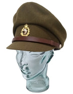Vintage No2 Hat British Army RADC Officers Hat Woman's Size 58cm Herbert Johnson