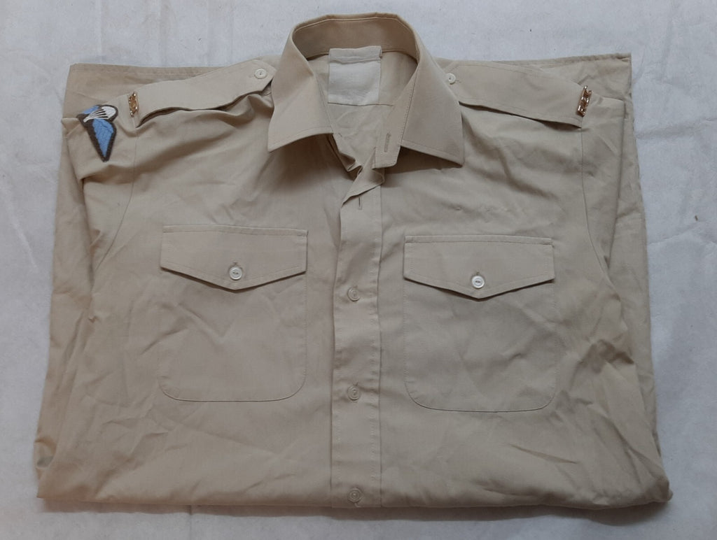 British Army No2 Shirt Short Sleeves FAD RLC Staff Sergeant With Para Wings