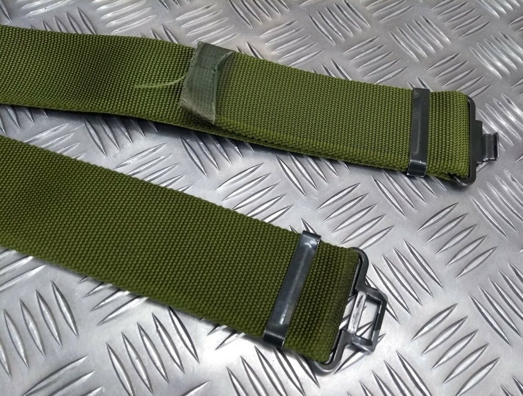 Webbing Belt British Army Green Old Pattern Load Carrying Nylon Belting Max 40"
