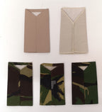 Royal Army Medical Corps RAMC Rank Slides Various Ranks and Camo Colours - Used