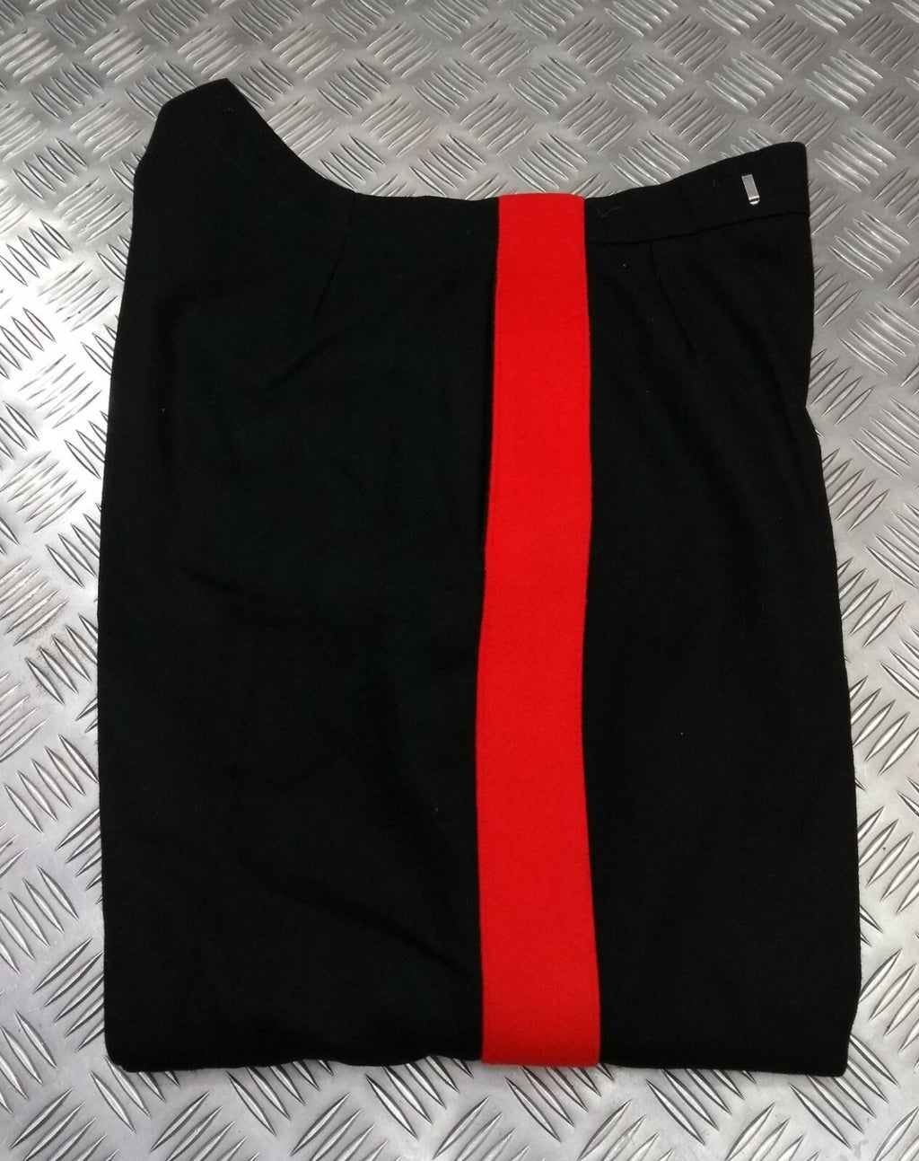 No1 Dress Trousers 1 3/4 Red Stripe Womens Issue By G.D Golding LTD W32" EBYT644