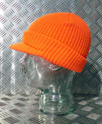 Orange Beanie / Peak Hat / Radar Cap - One size - NEW