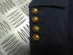 RAF Royal Air Force Vintage Mess Dress Waistcoat Airforce Blue Grey Colour with Marks