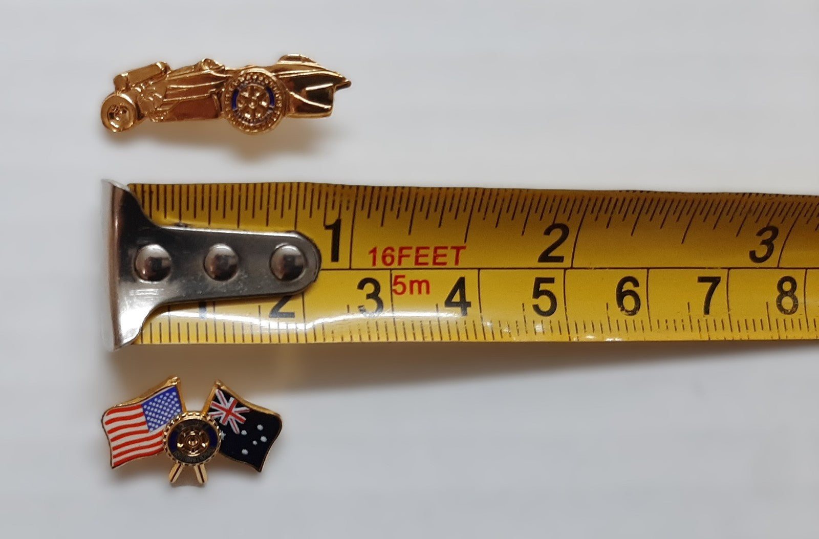 Rotary Club Insignia set of 10 International Lapel Pin Badges For Collectors