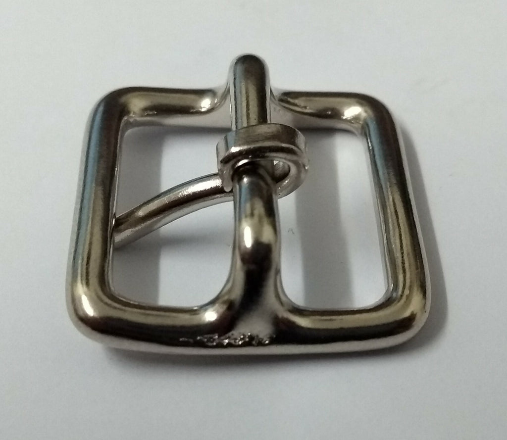 Nickel Plate 3/4" Buckles for Leather Straps X1
