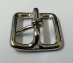 Nickel Plate 3/4" Buckles for Leather Straps X1