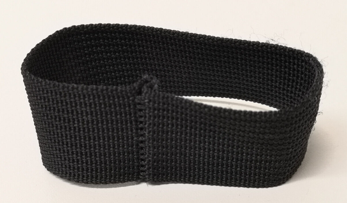 Bianchi Black Nylon Belt Keepers for Duty Belts 1 pair