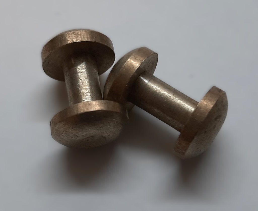 Sword Sling Studs Vintage British Double Headed Stud 1 Pair NOS