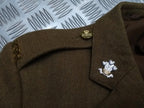 No2 KRH FAD Jacket Fully Buttoned With Insignia & Badges British Army Style