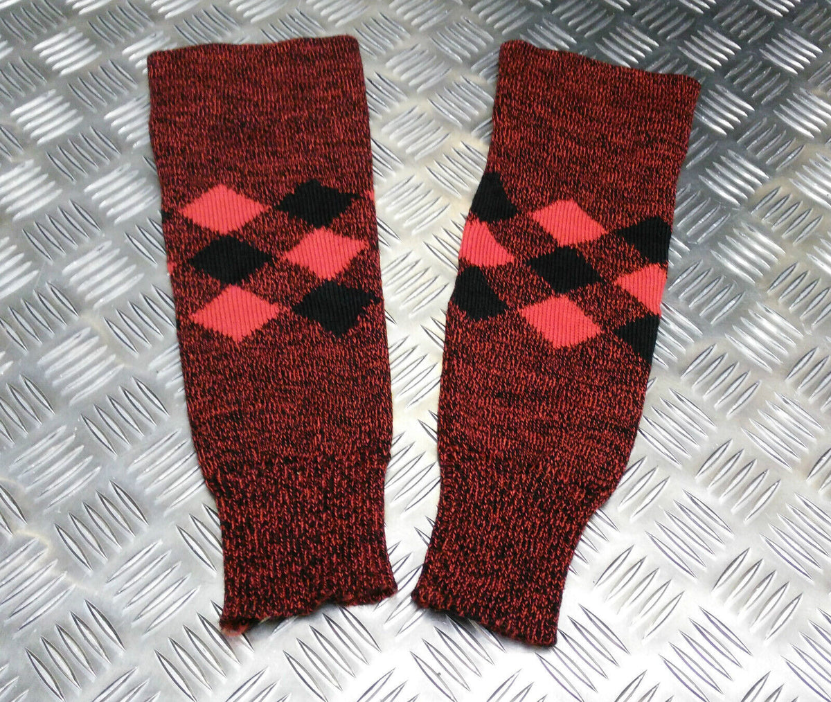 RRS Kilt Hose British Army Pattern Tartan Triple Dice Footless Stockings Size 0