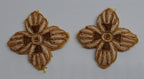 Shoulder Stars AAC Service Dress Hand Embroidered H/E Bath Star / Pips 1 Pair