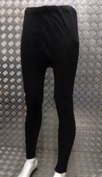 Genuine German Army Issue Cold Weather Thermals / Long Johns Over Dyed Black