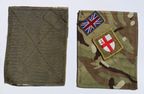 City Of London And North East Sector Army Cadets TRF Patch on MTP Blanking Panel