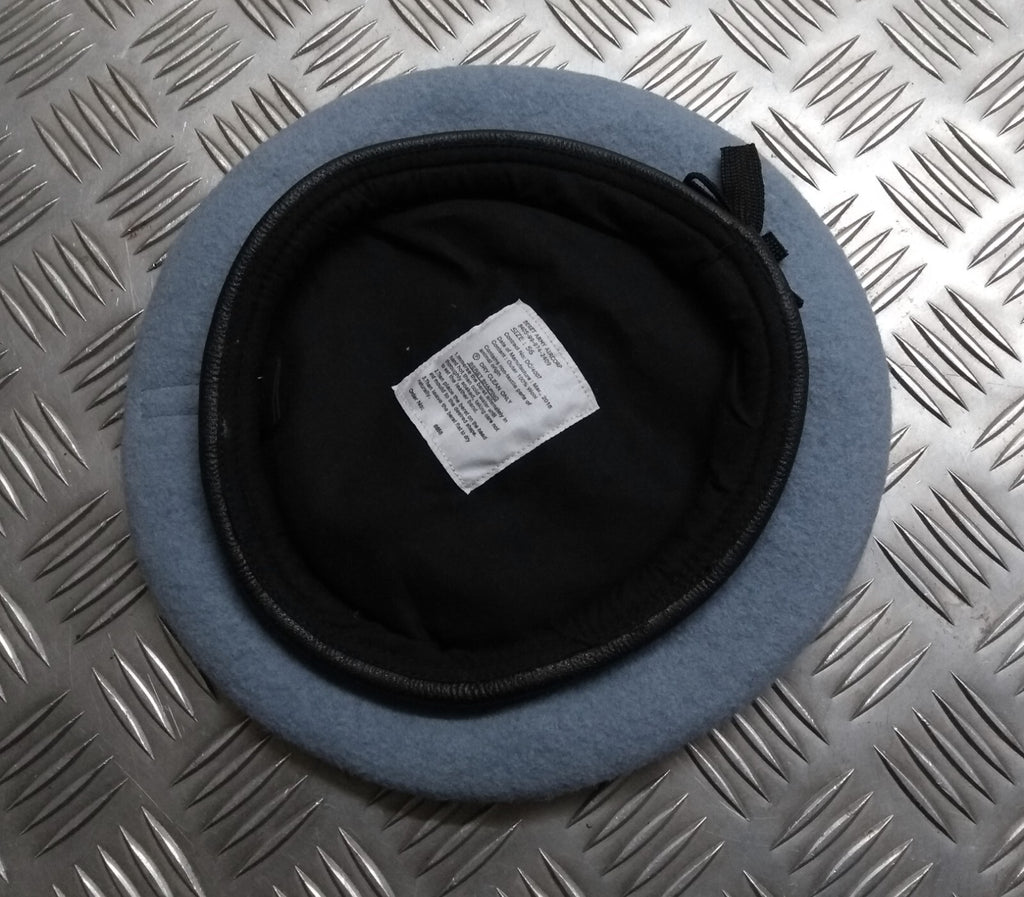 AAC Beret Hat Cap British Pattern Light Blue Size 55cm - NEW
