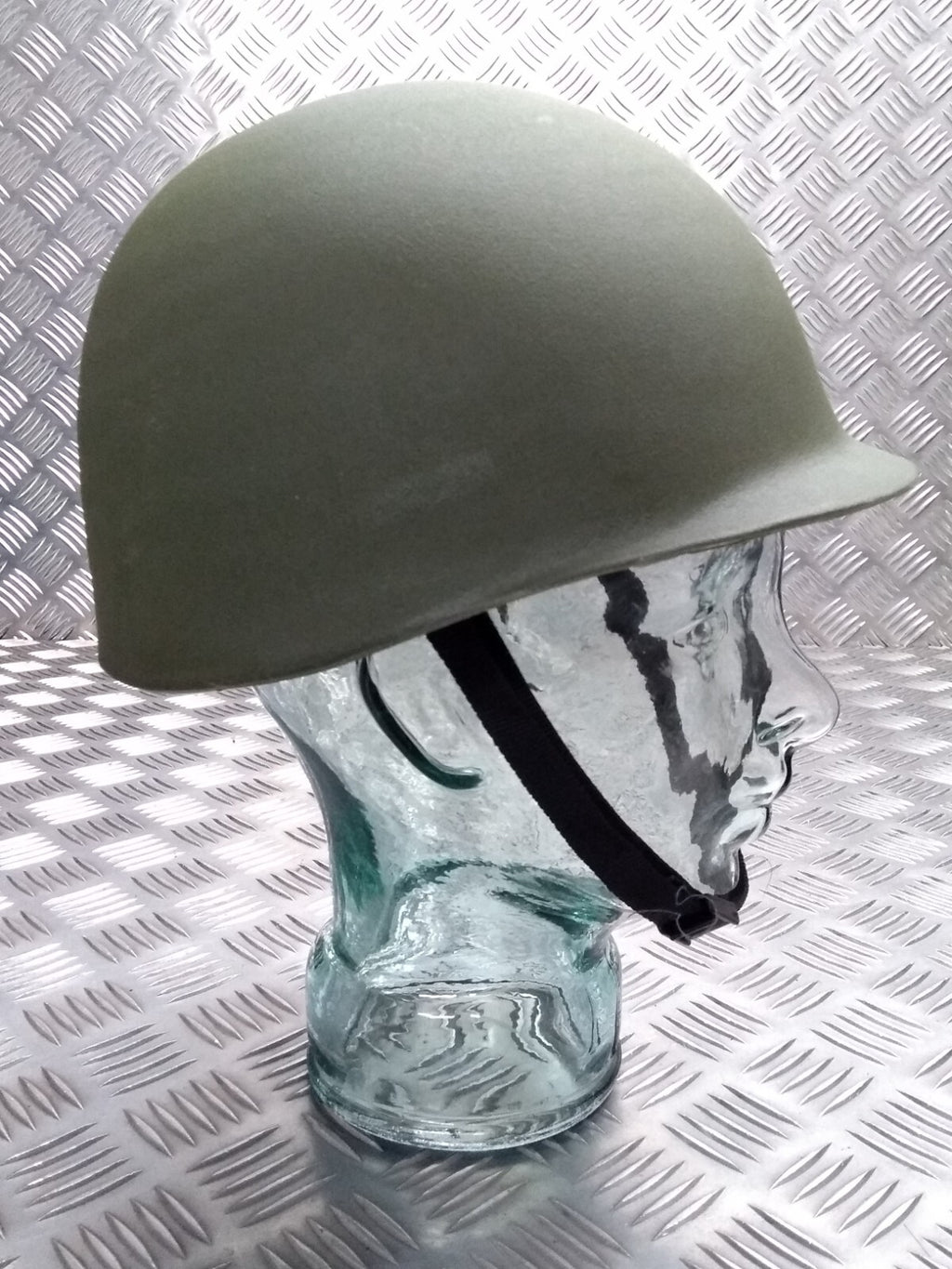 Training Helmet Style Army Green With a MTP DPM or Desert Camo Cover