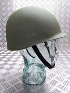 Training Helmet Style Army Green With a MTP DPM or Desert Camo Cover