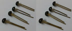 Domed Chain Pins Issue Old Stock British Made Two Prong x 8 NEW