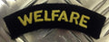 Genuine British Army WWII CIVIL DEFENCE WELFARE Patches / Badges x 100 - NEW