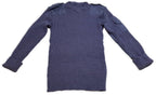 Commando Jumper RAF Royal Air Force Blue Grey Colour Ribbed Pullover No Badges Air Force L