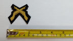 Mess Kit Badge Skill at Arms British Naval Hand Embroidered Arm Patch