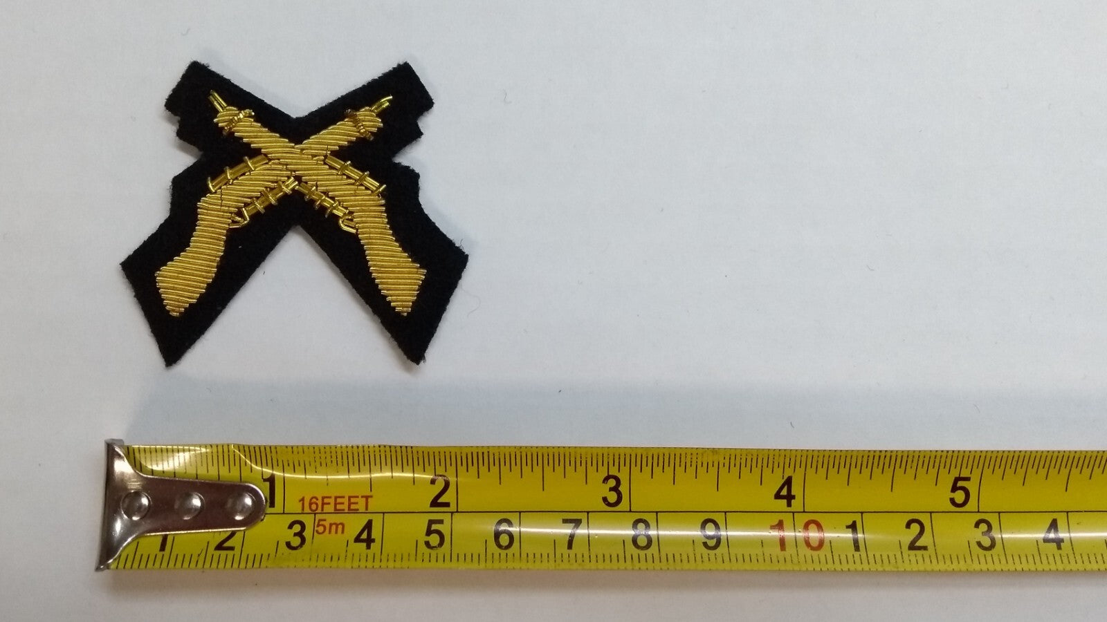 Mess Kit Badge Skill at Arms British Naval Hand Embroidered Arm Patch