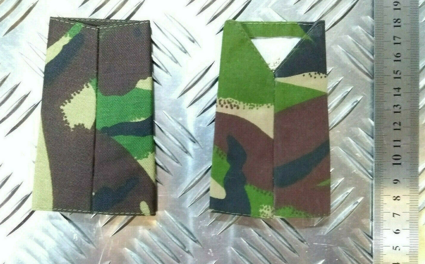 Woodland DPM Camo Royal Welsh Warrant Officer Class II. Rank Slide - NEW