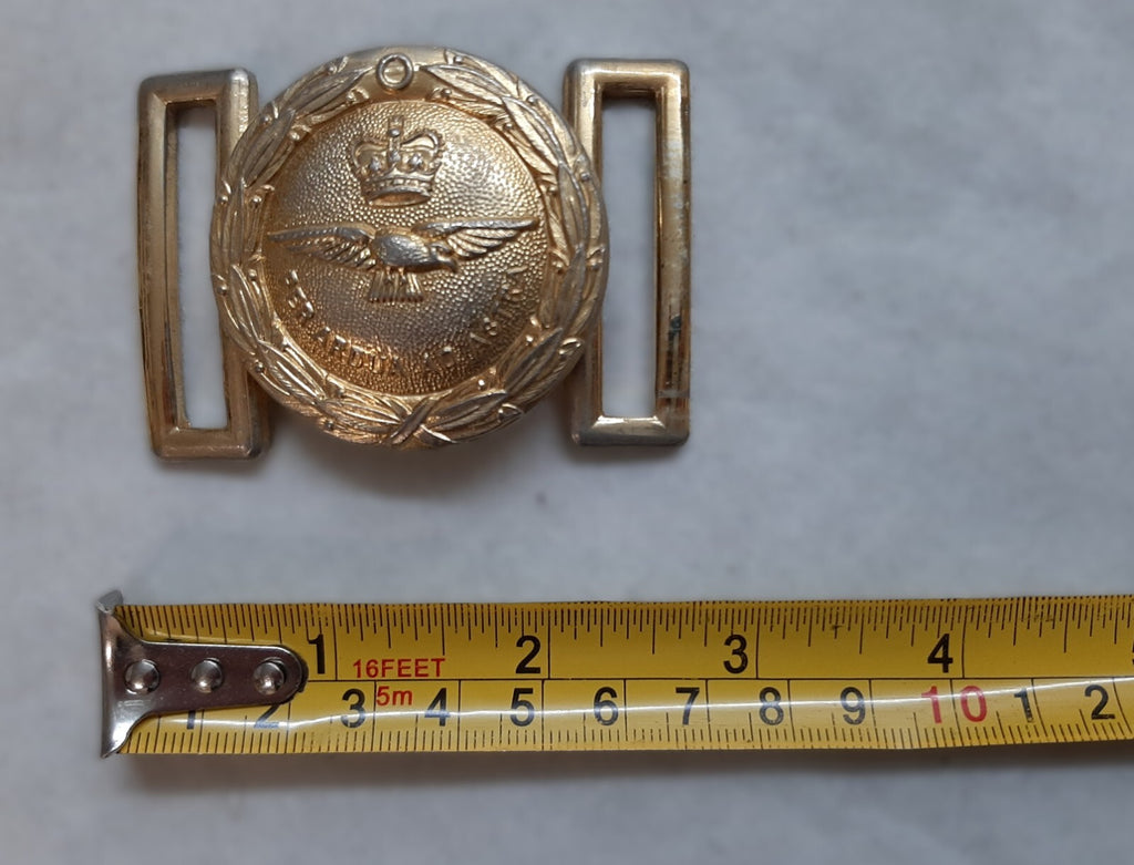 Vintage RAF Royal Air Force Buckle Ceremonial Air Force Belt Clasp PER ARDUA AD ASTRA