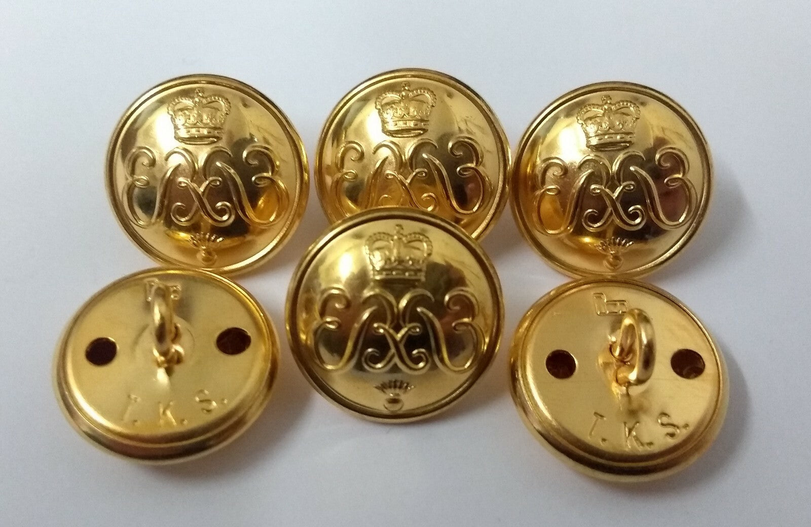 Genuine British Army No1 / No2 Dress Grenadier Guards Officers Buttons 30L