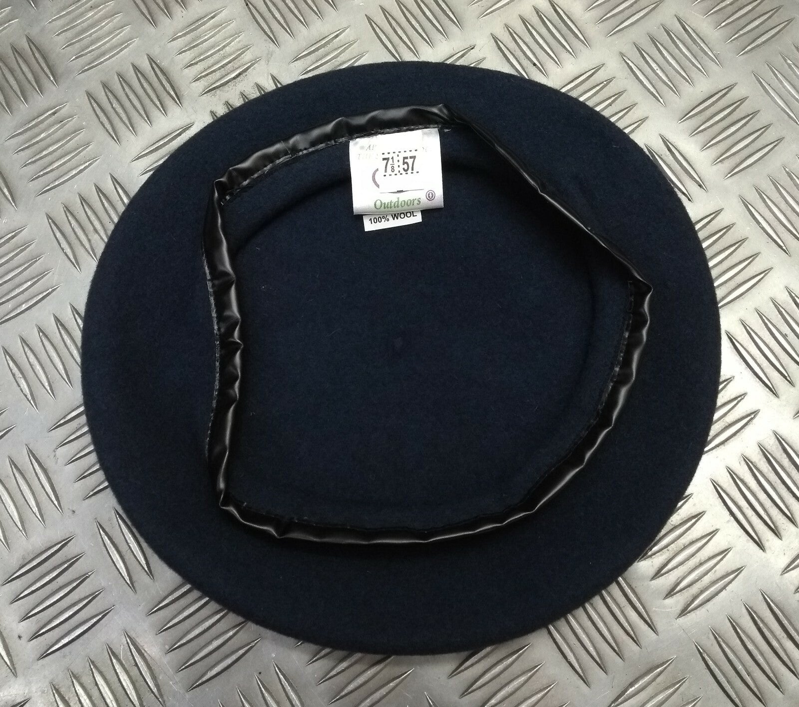 Airforce Blue Beret 100% Wool Taped Rim Scouts & Various Organizations 57cm