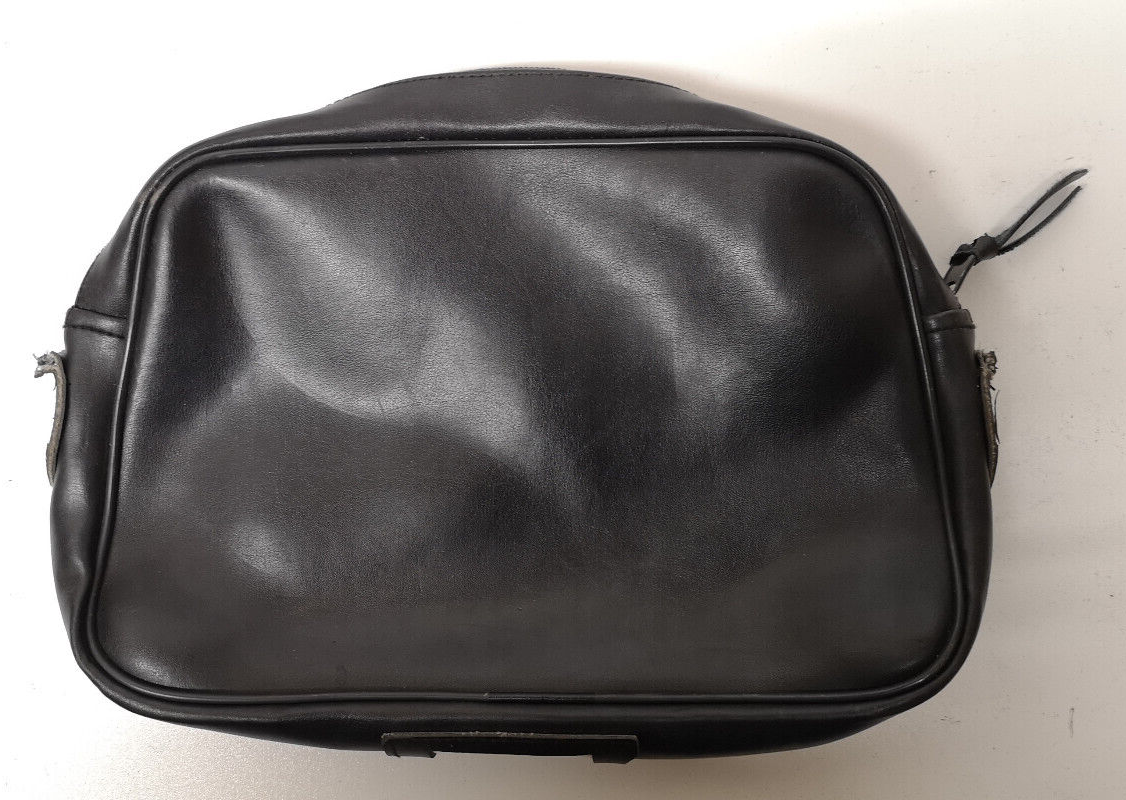 WRAF / RAF Royal Air Force British RAF / Royal Navy Issue Handbag Female Shoulder Bag Black with defects