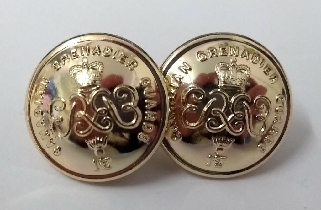 Genuine Canadian Army 1st Grenadier Guards 30L STD Dress Buttons X25 ASBT139