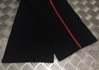 Vintage RM Royal Marines Trousers Zip Front Trouser Obsolete With Red Piping