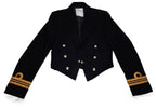 No7 Mess Jacket Lt Com w Cuff Curls British Naval Ofc Dress RN