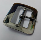 1 1/4" Buckle Hi Sheen Chrome Colour Single Prong For Leather / Canvas Belts