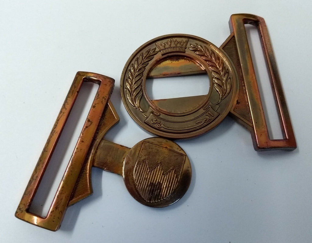 Bahrain Ceremonial Buckle For Parade & Uniform Belts Locket Style British Made