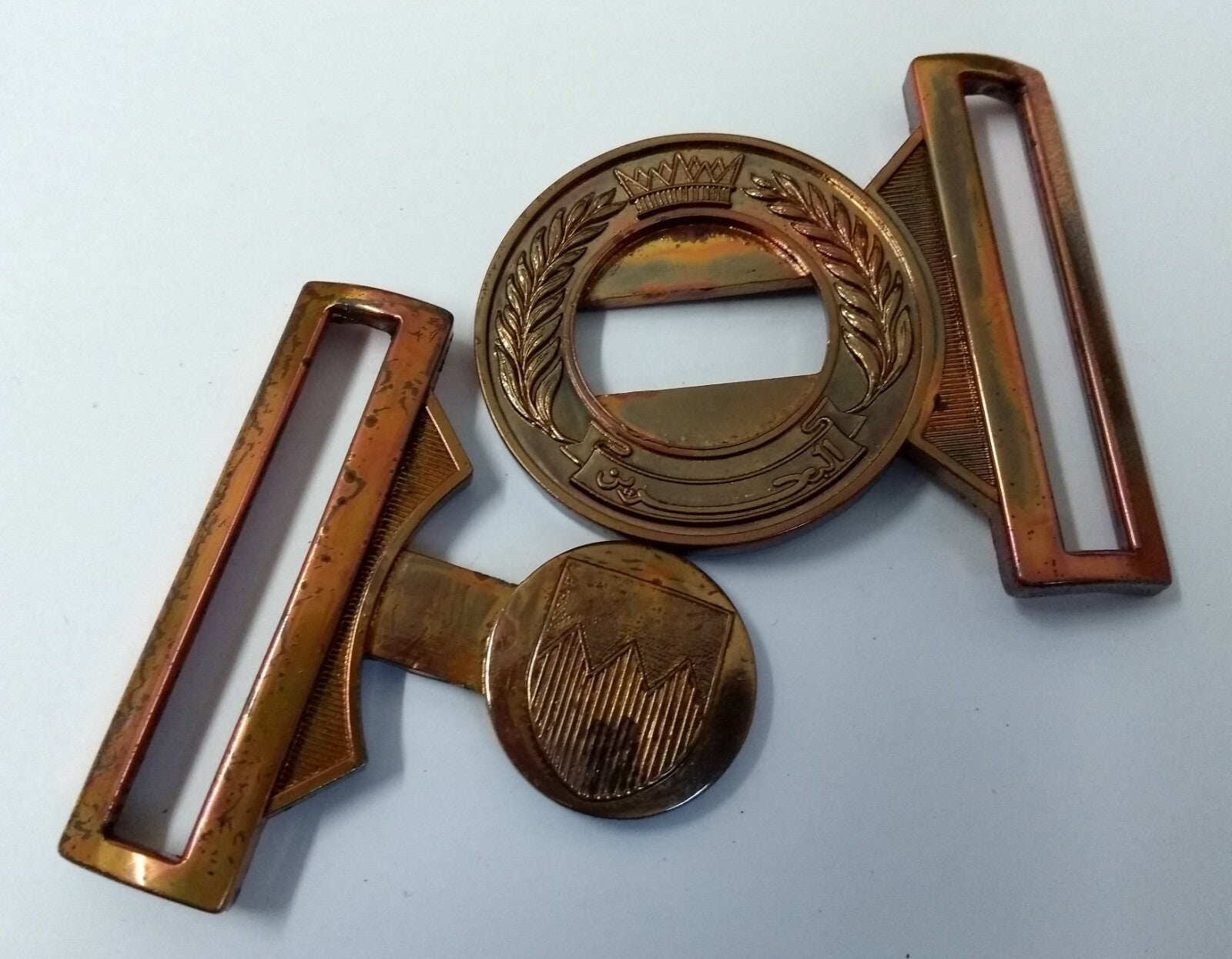 Bahrain Ceremonial Buckle For Parade & Uniform Belts Locket Style British Made
