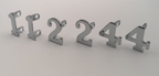 Shoulder & Collar Numbers 1  2  4 Pair Each