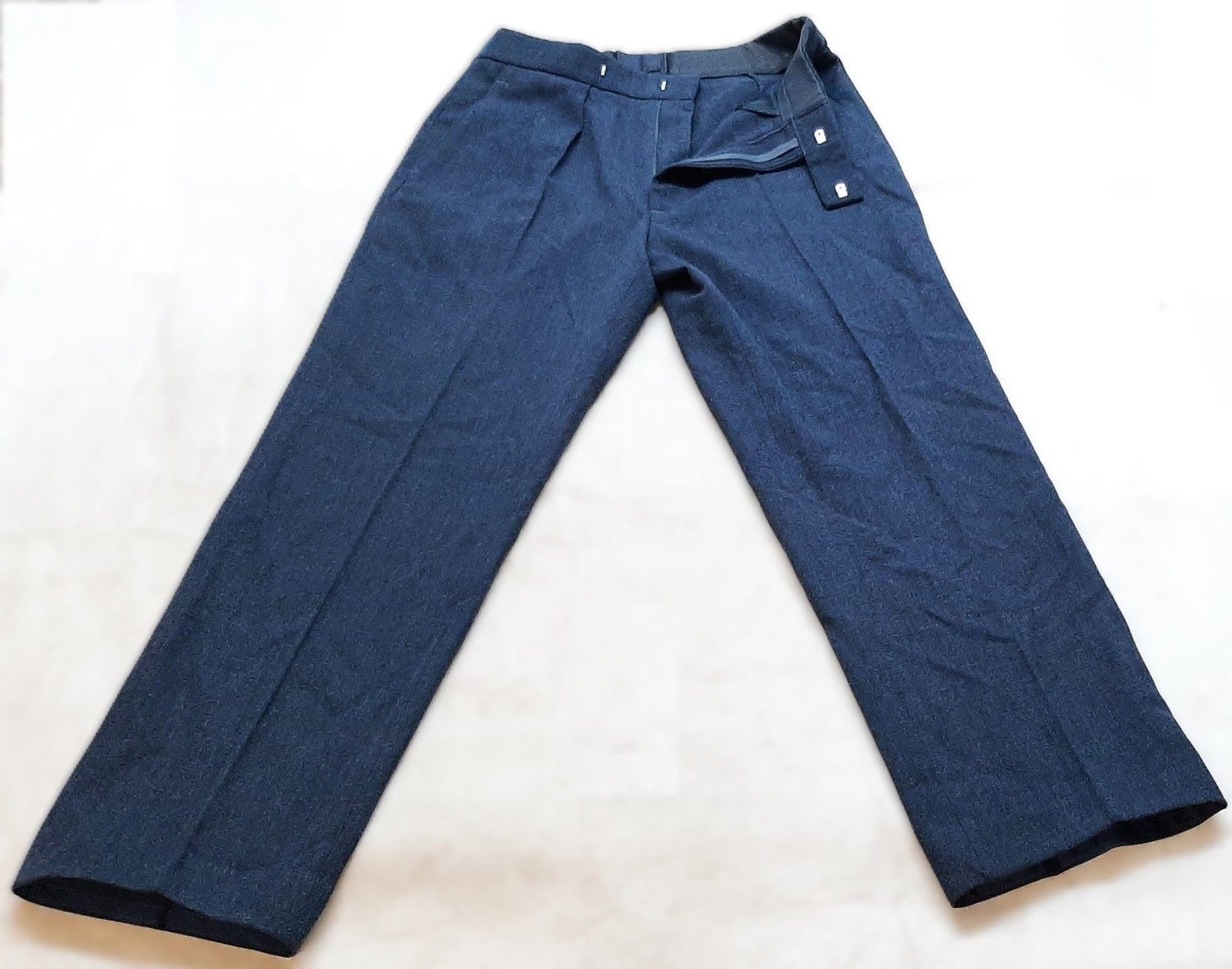 Trousers Airforce Blue Grey Colour Waist 33"