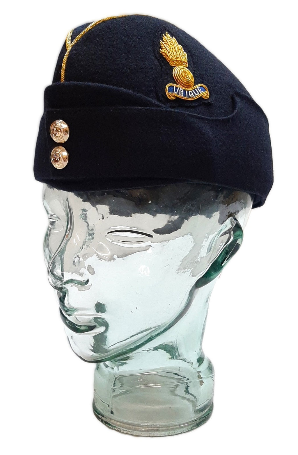Royal Engineers RE Side Cap British Forage Hat With Badge Size 54cm