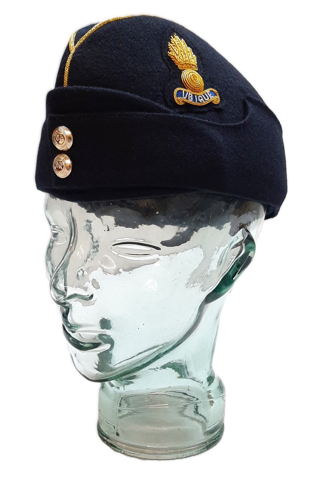 Royal Engineers RE Side Cap British Forage Hat With Badge Size 54cm