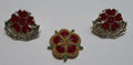 QLR British Army Queens' Lancashire Regiment Insignia Patch and Collar Badges