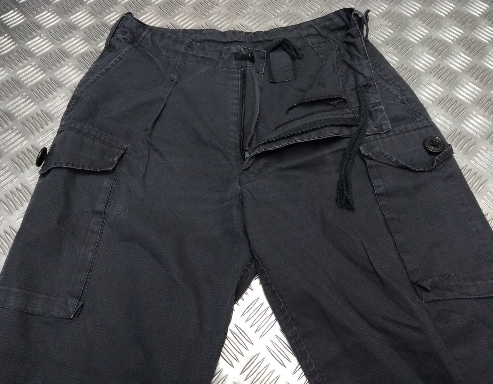 British Forces Field / Combat Trousers Soldier 95 Black Ripstop SAS SBS
