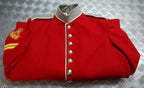 Red Ceremonial Tunic Gibraltar Bandsman Parade Jacket Big Size Fancy Dress