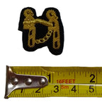 Mess Kit Badge Saddlery Harness Maker British Made Hand Embroidered Arm Patch