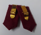 Arab Emirates Gorgets Collar Tabs Gold Braid Detail Senior Officers UAE Buttons